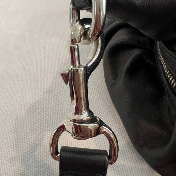 Coach Signature Black Mini Shoulder Bag